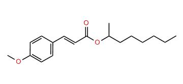 (E)-Octan-2-yl 3-(4-methoxyphenyl)-acrylate